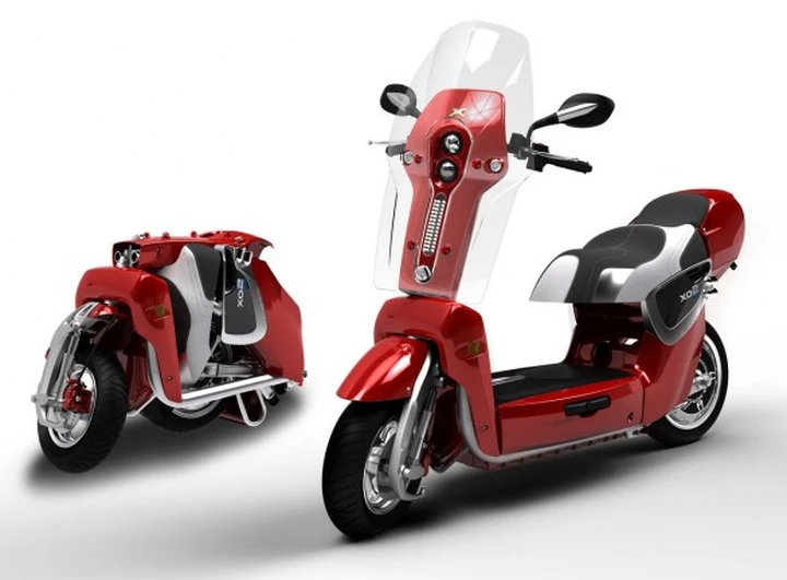 XOR Motors: scooter elettrico pieghevole XO2 2014