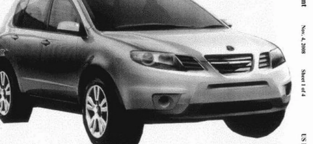 Saab 9-6X: sfuggite le immagini dei brevetti?