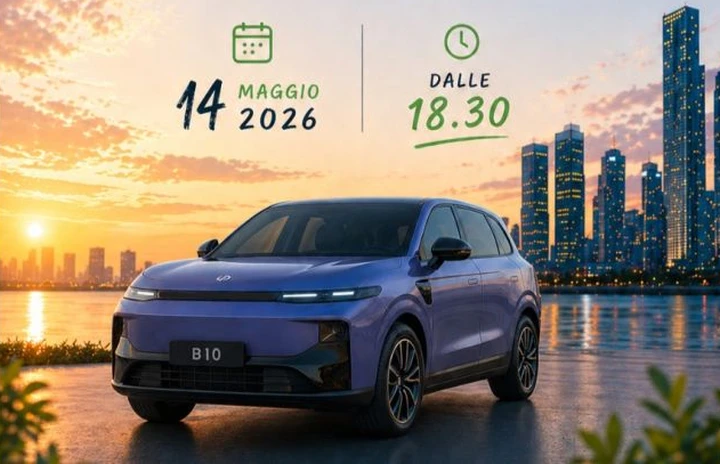 Leapmotor B10 REEV, bella di notte: il 14 maggio presentazione in notturna