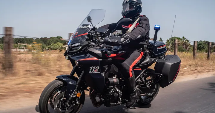Yamaha, flotta di Tracer 9 ai Carabinieri