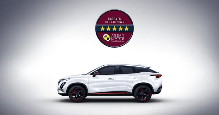 Omoda C5, arrivano le cinque stelle nella sicurezza