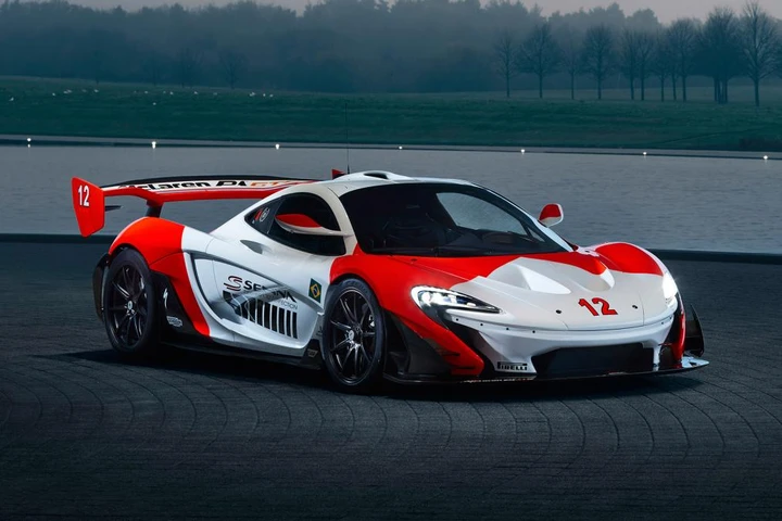 McLaren P1 GTR: una livrea speciale celebra Ayrton Senna
