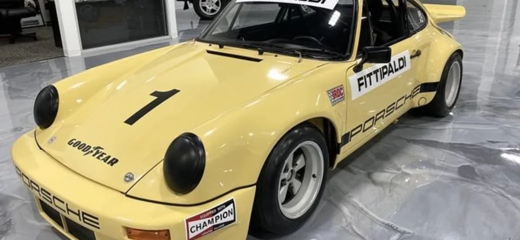 Porsche 911 RSR: in vendita l'esemplare ex Fittipaldi ed Escobar