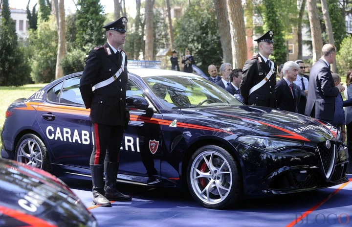 Alfa Romeo Giulia Carabinieri: tutte le foto ufficiali
