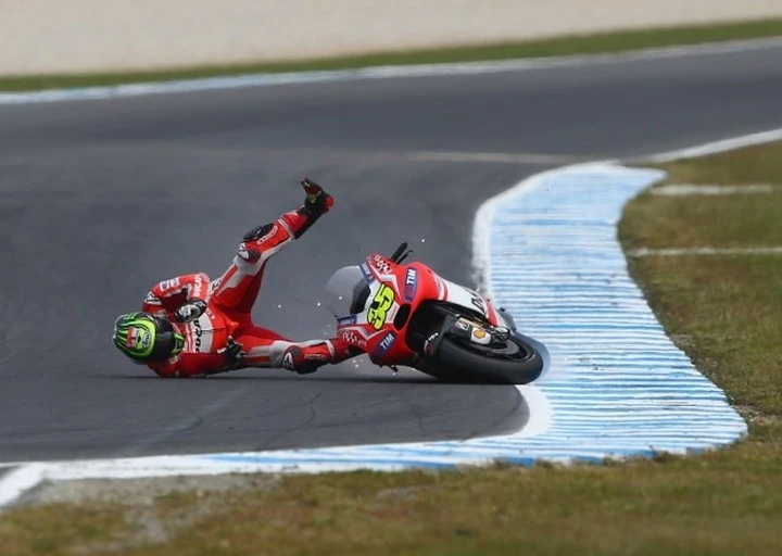 MotoGP Australia 2014, Crutchlow amaro: 