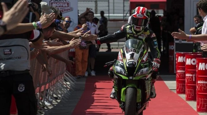 SBK Portimao 2018: Rea irraggiungibile in Gara-1, Melandri 2°
