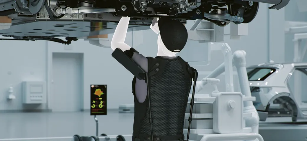 X-ble Shoulder: il robot indossabile di Hyundai e Kia