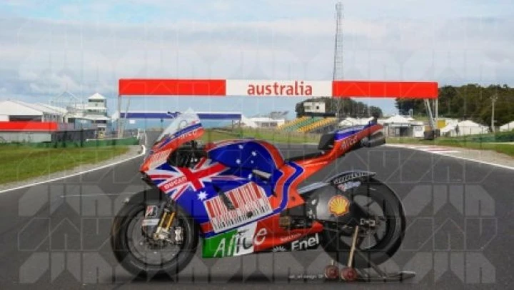 Ducati Desmosedici GP9 Stoner per il GP Australiano