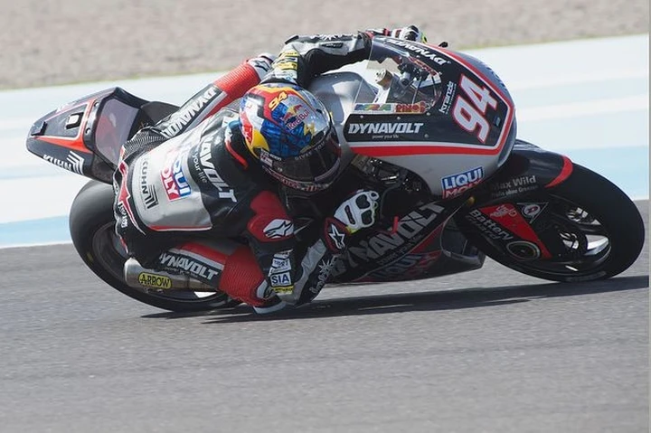 Moto2, Jerez: Deutschland über alles, FP2 a Folger