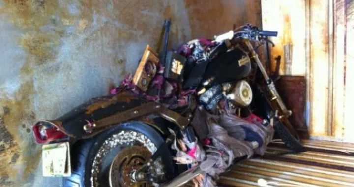 Una Harley-Davidson dispersa durante lo tsunami del Giappone riappare in Canada