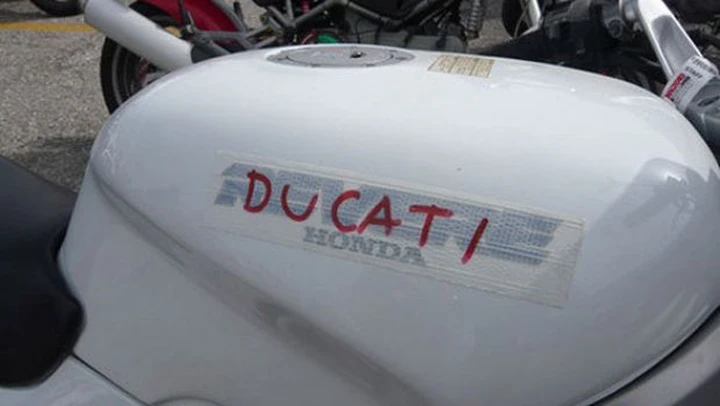 Foto del giorno: Ducati Revere?