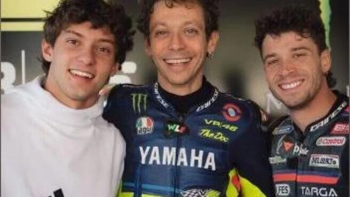 Kimi Antonelli da Valentino Rossi: osserva Bezzecchi ma niente moto