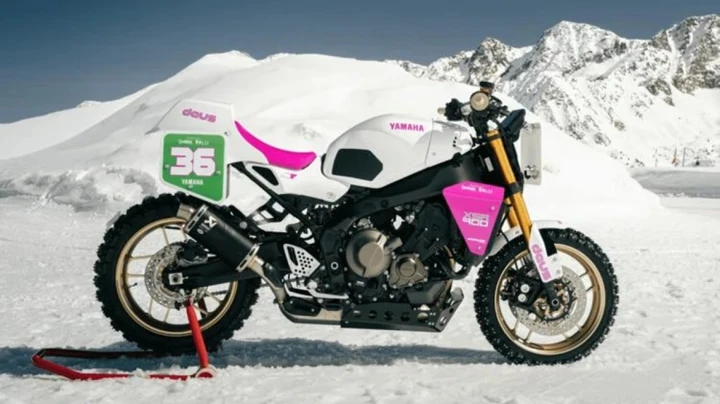 Yamaha XSR900: la folle trasformazione di Deus per il ghiaccio