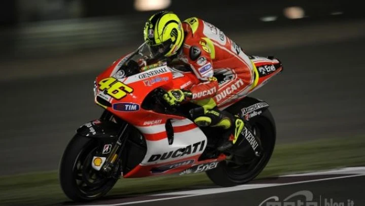 MotoGP a Losail: Valentino Rossi, 