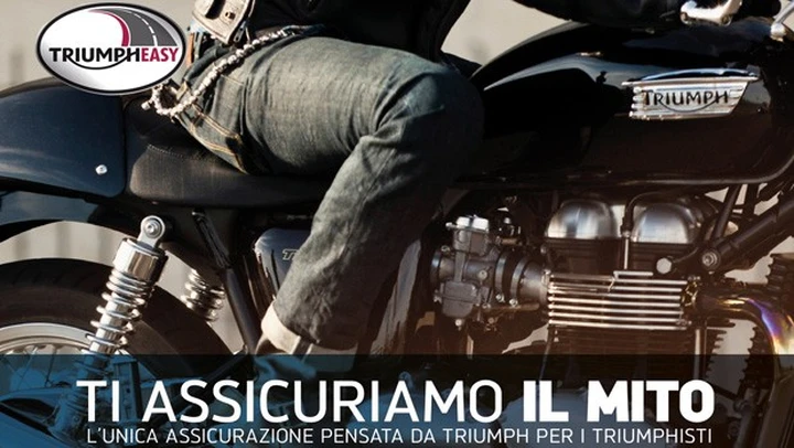 Triumph Easy, assicurazione pensata per i Triumphisti