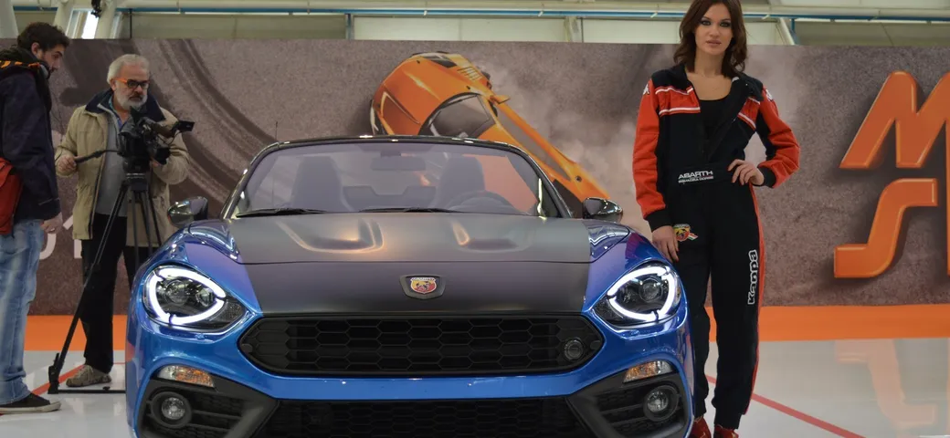 Lo stand Abarth al Motor Show 2016