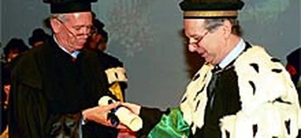 Laurea honoris causa per Rory Byrne