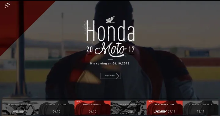 Honda pronta a lanciare 6 nuovi modelli all'Intermot