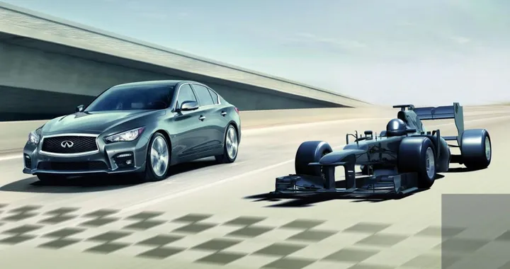 Con Infiniti puoi guidare una Formula 1