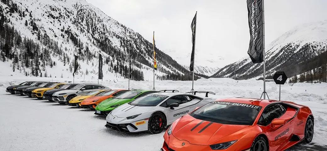 Lamborghini: Accademia Neve 2020 sulle piste di Livigno