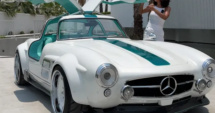 Mercedes 300 SL Tesla, oltraggio o progetto sfizioso?