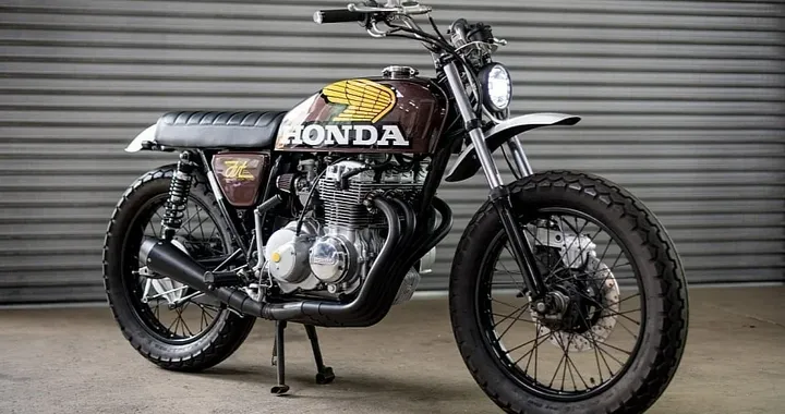 Una Honda del 1976 rinasce in chiave moderna: ecco il restauro d'autore