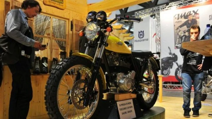 Borile B450 Scrambler e listini 2012 - Salone Eicma Milano 2011