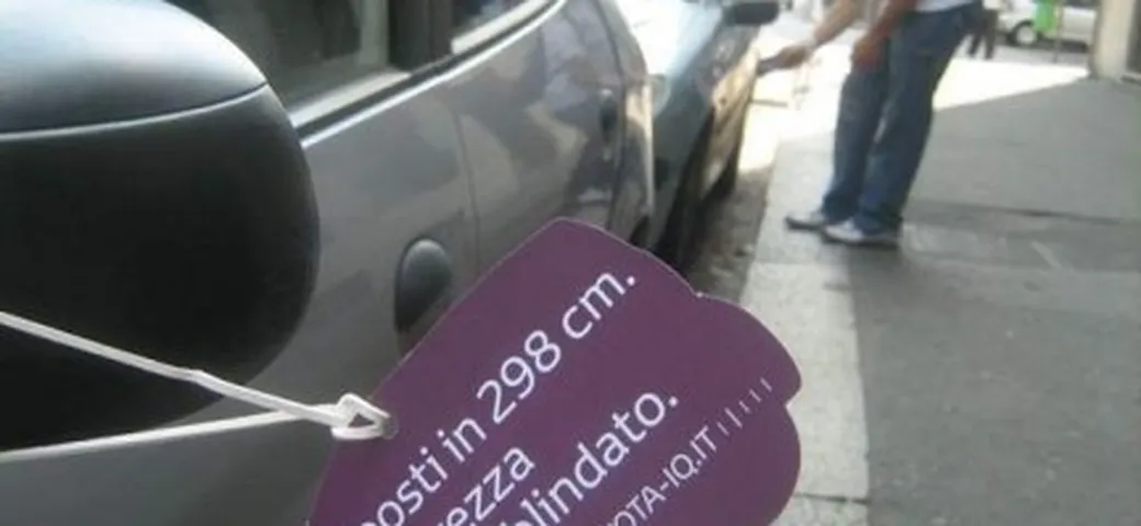 Guerrilla marketing per la Toyota iQ