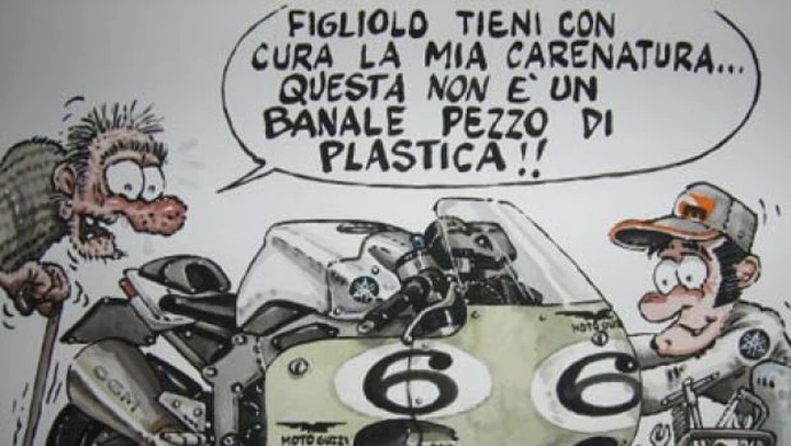 Moto Guzzi, arte motociclistica