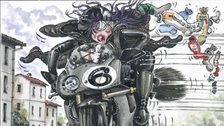 La Befana viene in moto... Buona Befana a Tutti