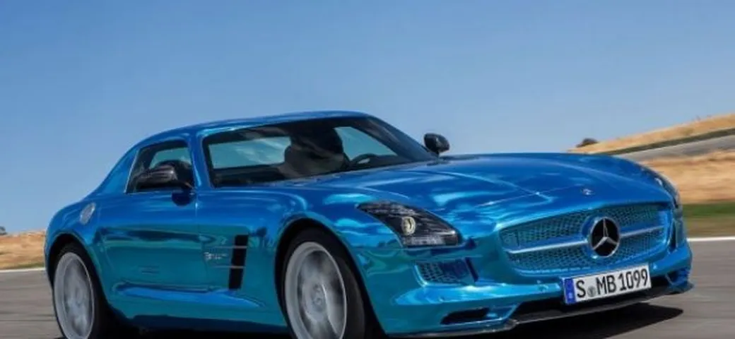 Mercedes SLS AMG Coupé Electric Drive - Salone di Parigi 2012