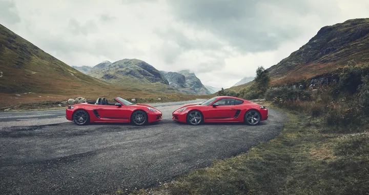 Porsche 718 T: la nuova versione di Cayman e Boxster