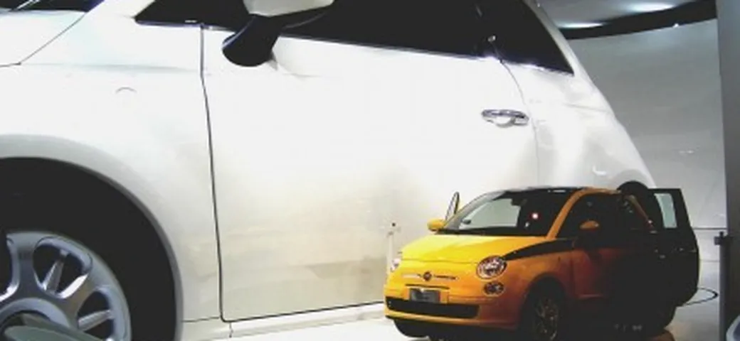 Francoforte 2007: la mega Fiat 500