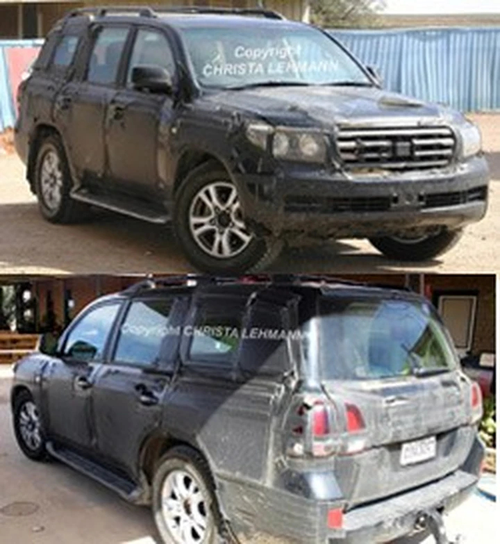 Prototipo della nuova Toyota Land Cruiser