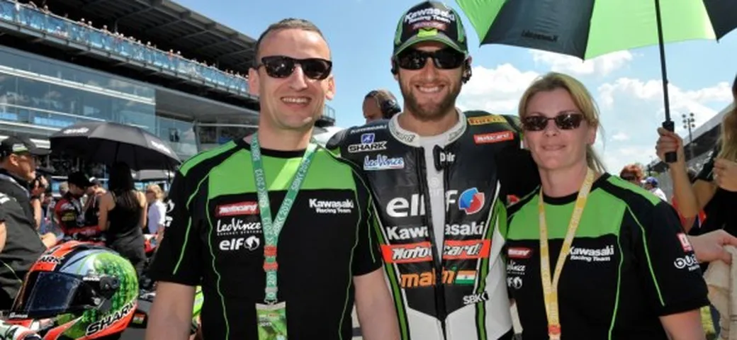 I vincitori del casco tributo ‘Power For Lascorz’ ospiti Kawasaki a Monza