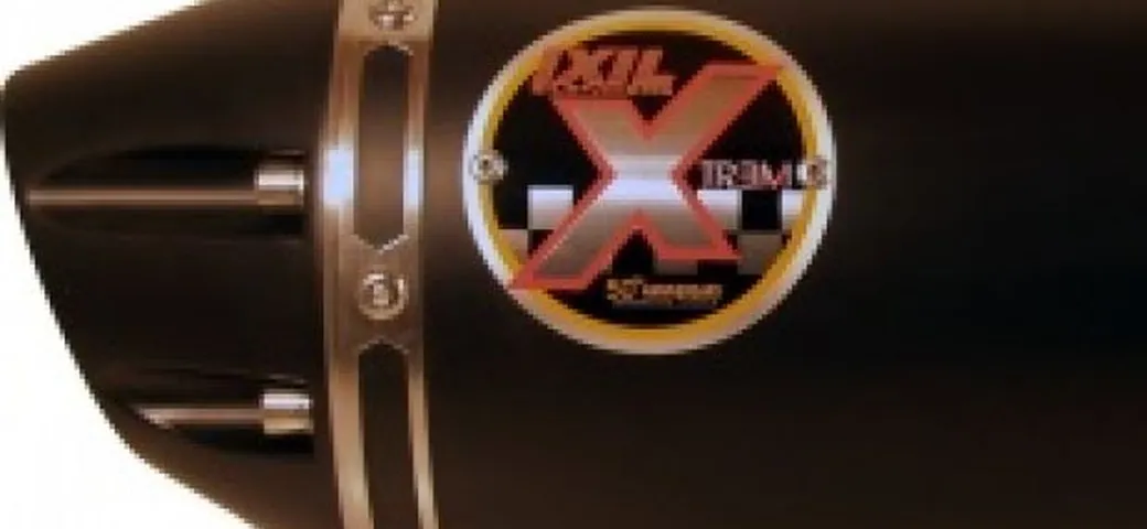 Silenziatore Xtrem Black Short Slash Cut 2010