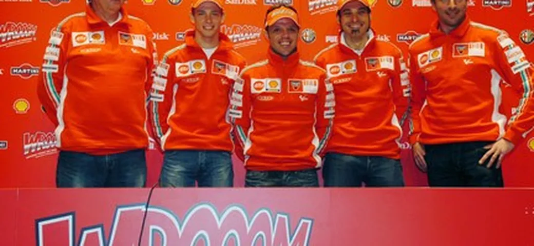 Wrooom 2007, la prima di Stoner in rosso