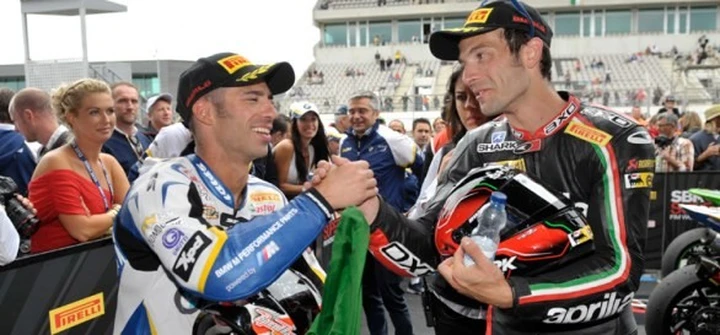 SBK Portimao: trionfo Aprilia in gara 2, Melandri gioia a metà