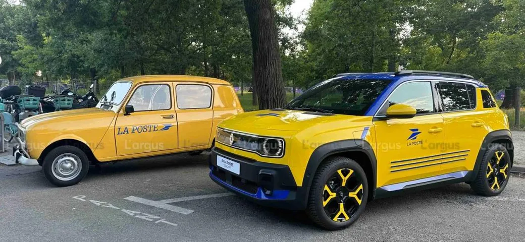 Renault presenta la nuova 4L La Poste: è come quella di una volta