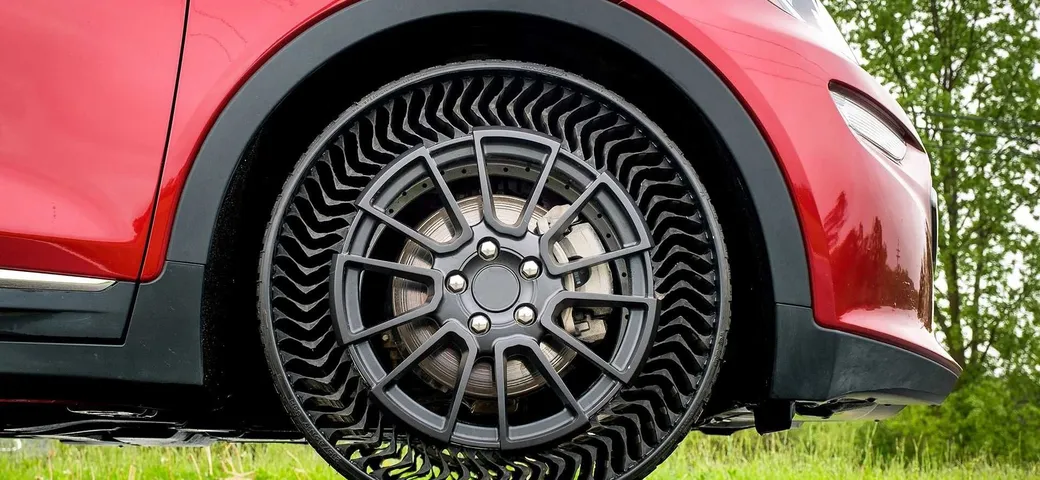 Pneumatici Airless: come funzionano le gomme senza aria