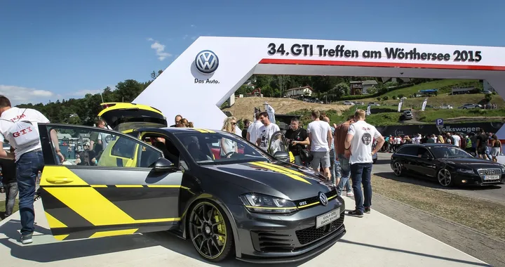 GTI Treffen Wörthersee 2015: lo stand Volkswagen