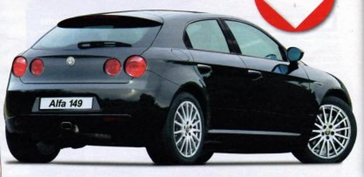 Alfa 149 - ipotesi di Quattroruote