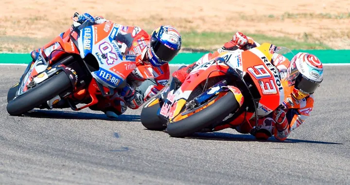 MotoGP Aragon 2018, ordine d'arrivo: vince Marquez, 2° Dovizioso, 3° Iannone