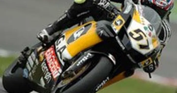 Lorenzo Lanzi a Imola sulla F05