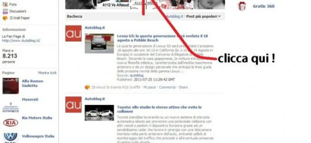 Autoblog su Facebook: oltre 9070 iscritti; Grazie a tutti !