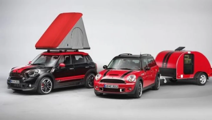 Mini: debuttano la tenda Cowley ed il caravan Swindon