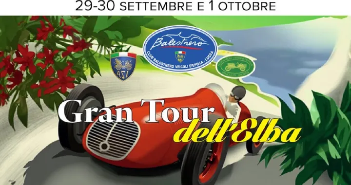 Al Gran Tour dell'Elba 2023 le auto d'epoca protagoniste con Mafra