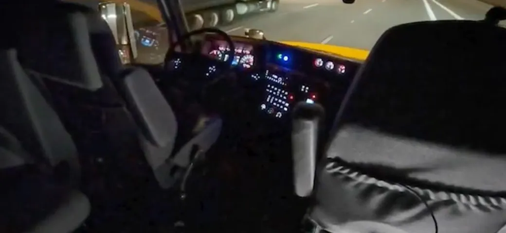 Per la prima volta un camion autonomo ha viaggiato su un'autostrada pubblica