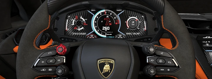 Lamborghini LB744, si può guidare in 13 modalità