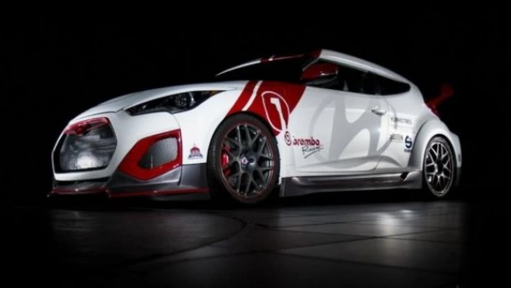 Hyundai Velocity Veloster Concept al Sema in video